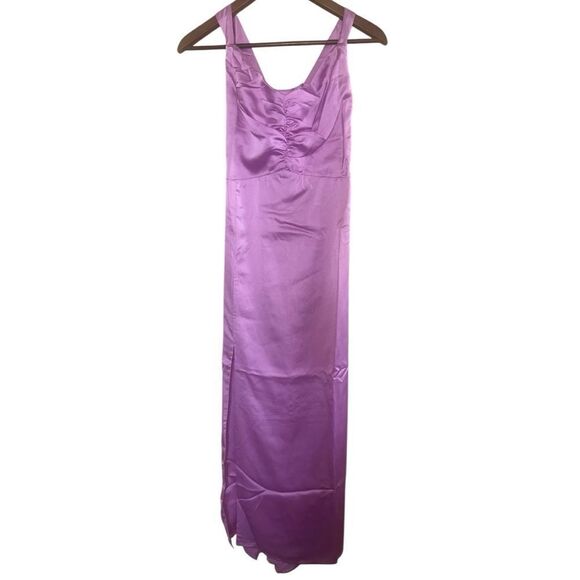 NWTs Show Me Your MuMu Mina Midi Dress in Pink Size Large - Picture 3 of 4